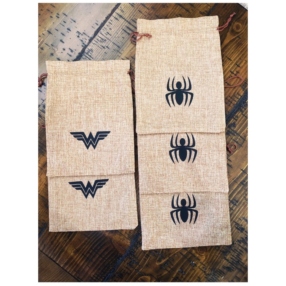 Spider-Man & Wonder Woman Goodie Bags